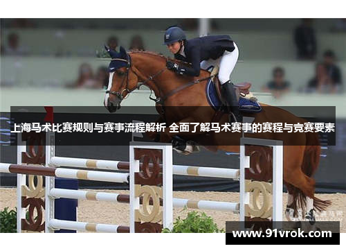 上海马术比赛规则与赛事流程解析 全面了解马术赛事的赛程与竞赛要素