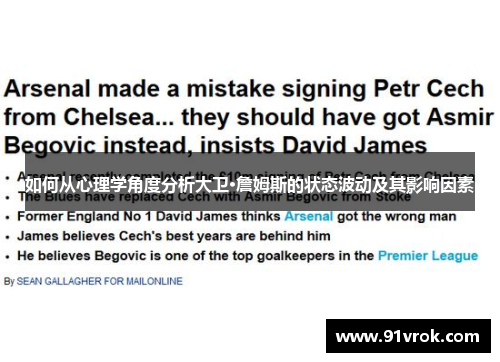 如何从心理学角度分析大卫·詹姆斯的状态波动及其影响因素